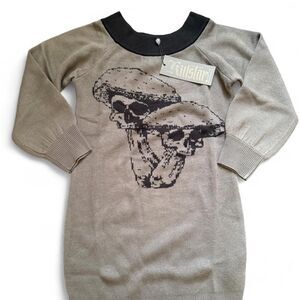 Killstar Skullcap Sweater Dress